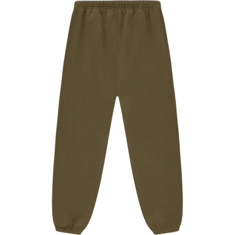 Спортивные брюки Fear of God Essentials Fleece Sweatpant 'Olive', оливкого-зеленый — фото 2