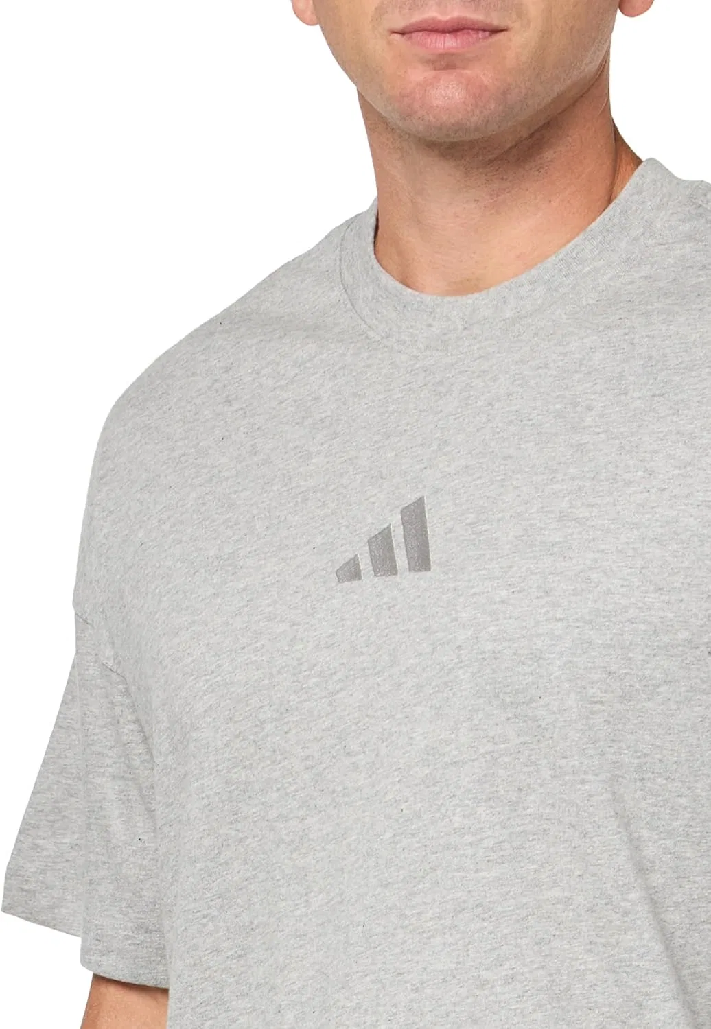 Футболка Adidas Men's ALL SZN Loose, серый — фото 3