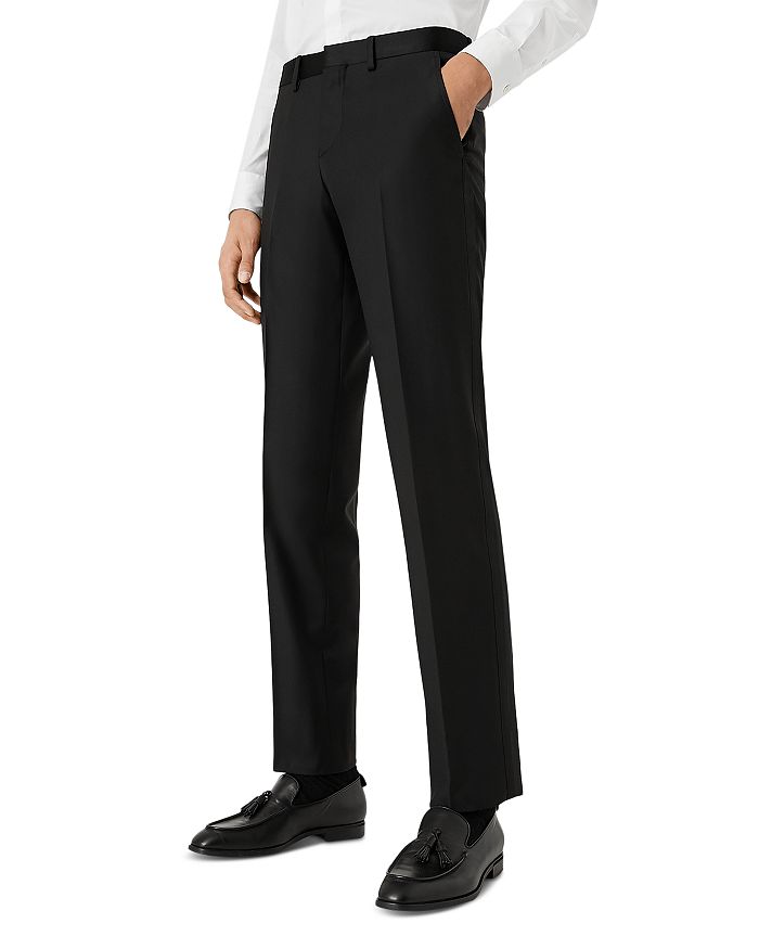 

Элегантные классические брюки Essential David Line Slim Fit Tuxedo Pants Emporio Armani, черный