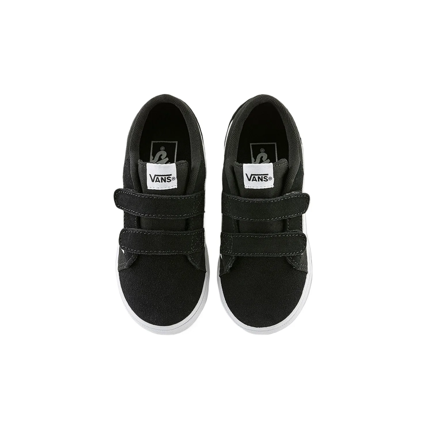 Кроссовки Vero LS Low top для малышей Vans, черный/белый — фото 4