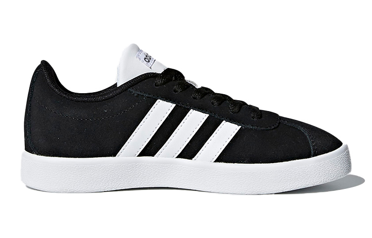 Adidas Neo Кроссовки для скейтбординга VL Court 20 K Low top черно-белые — фото 3