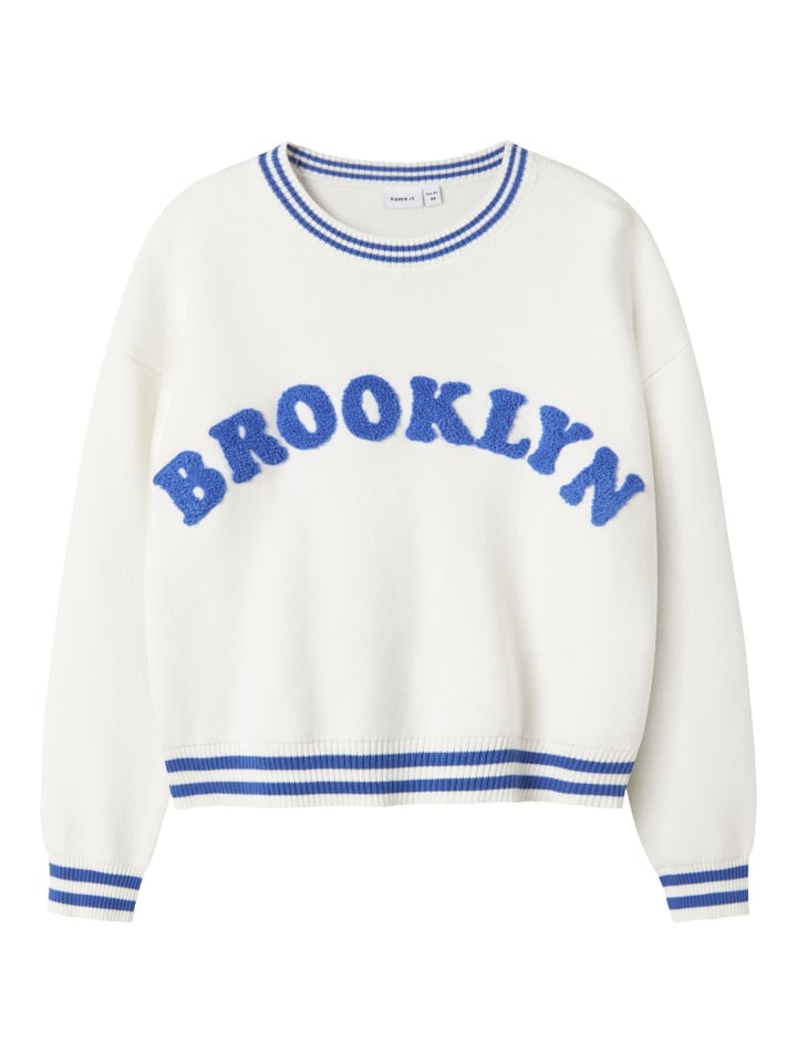 

Name it Вязаный свитер цвета Cloud Dancer