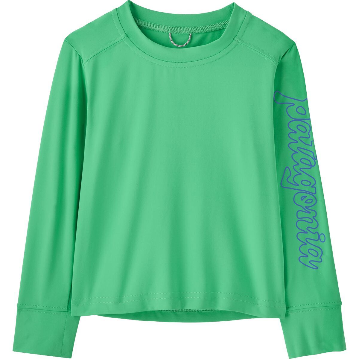 

Детская футболка с длинным рукавом Capilene Silkweight - для малышей Patagonia, зеленый