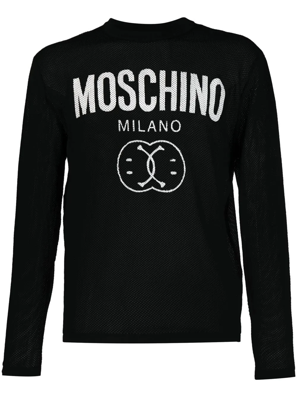 

Джемпер с логотипом Moschino, черный