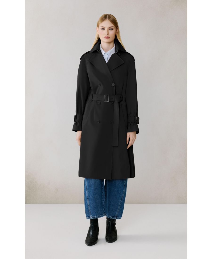 

Женское длинное тренч-пальто Becky-L Soia & Kyo, Black