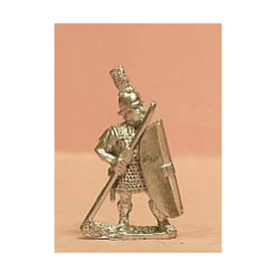 

Легионер с пилумом и щитом №1, Ancient Miniatures - Roman - Camillan 275-105 BC (15mm)