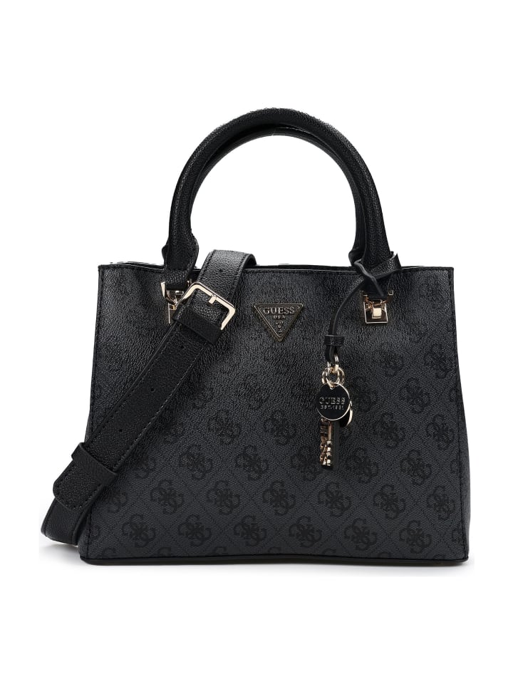 

Guess Сумка Noelle 25 см, угольный логотип