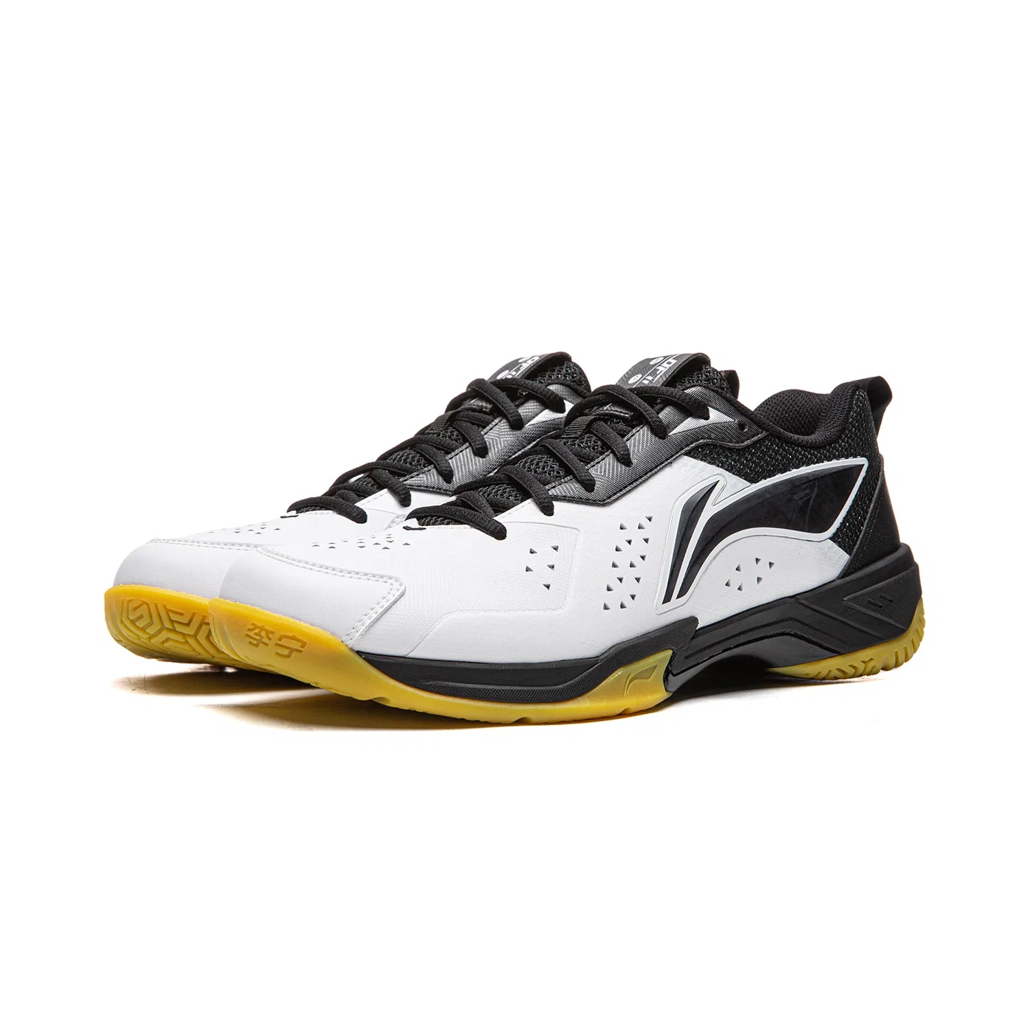 Кроссовки для бадминтона Li-Ning Blade 2 SE белые с черным — фото 4