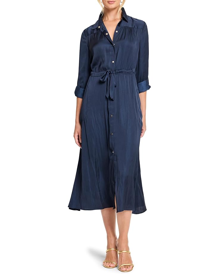 

Платье NIC+ZOE Glossy Crinkle Julie Dress, цвет Dark Indigo