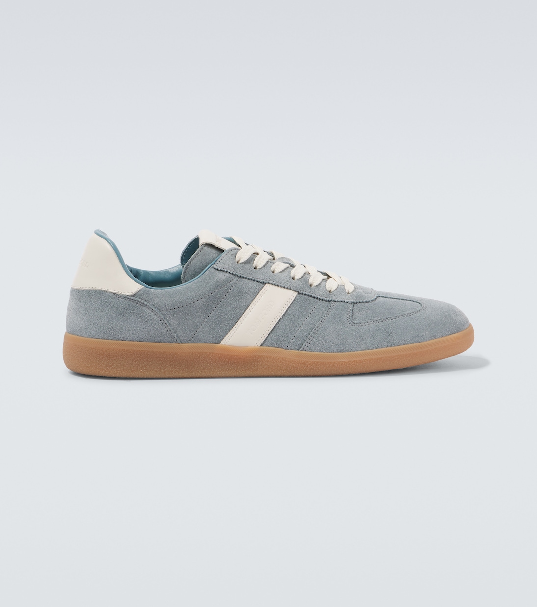

Кроссовки из замши с кожаными вставками Archer Tom Ford, Slate Blue+Amber