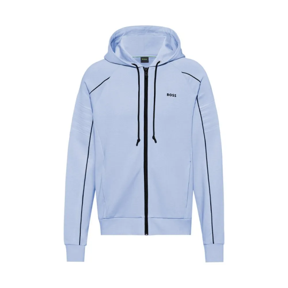 

Толстовка BOSS Saggy 1 10256713 full zip, синий