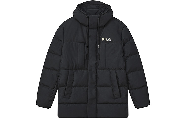 

Пуховик мужской Jet Black Fila, черный
