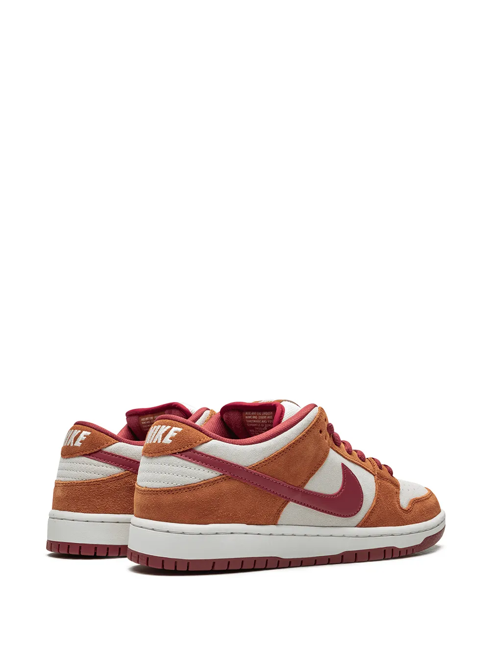 Кроссовки SB Dunk Low Pro Nike, оранжевый — фото 3