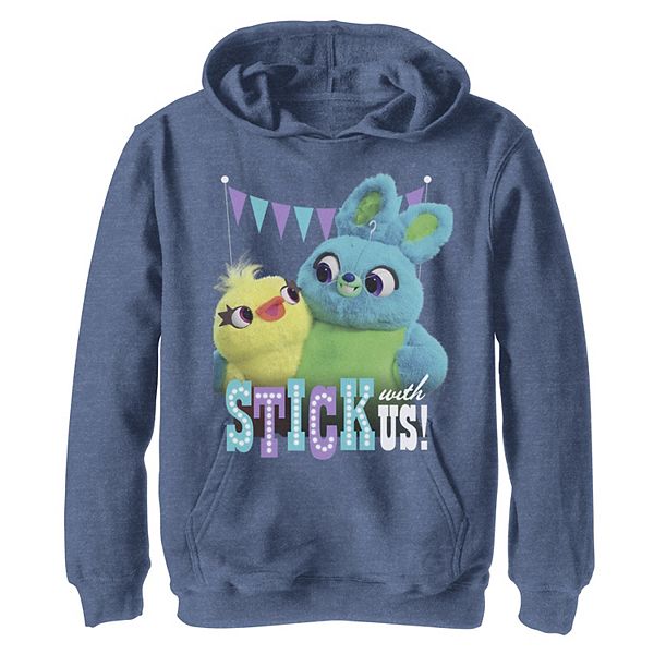 

Толстовка с капюшоном Toy Story 4 Ducky & Bunny Stick With Us для мальчиков 4-20 Disney / Pixar