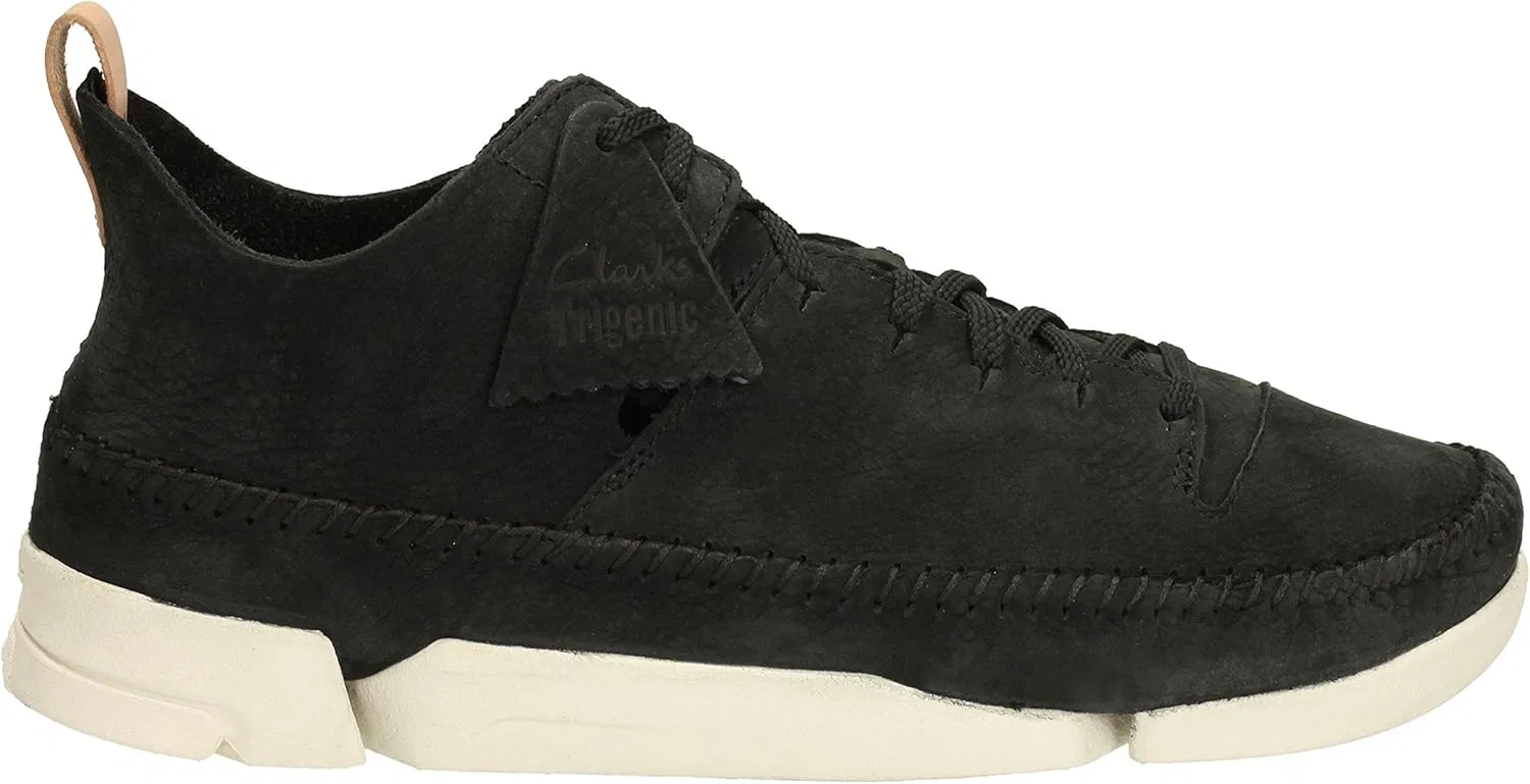 Мужские кроссовки Clarks Originals Trigenic Flex, Black Nubuck — фото 4