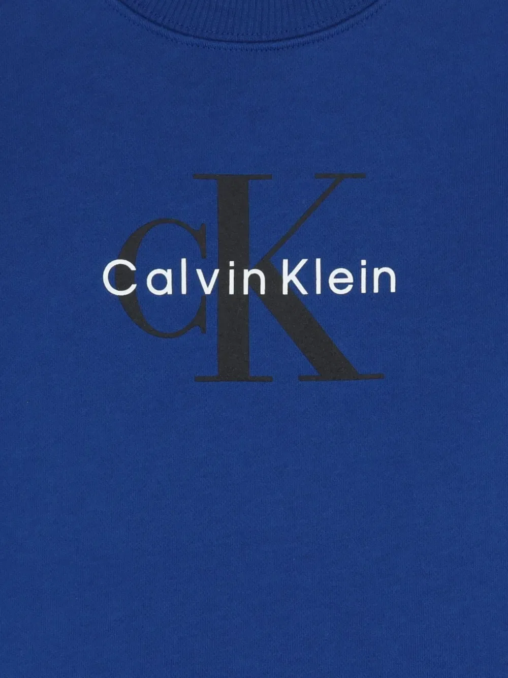 Толстовка с логотипом Calvin Klein Kids, синий — фото 3