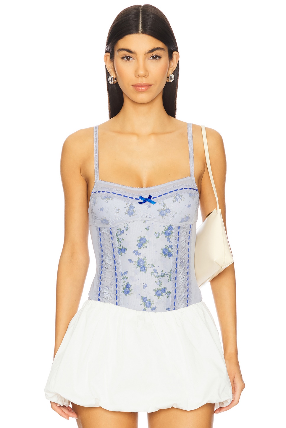 

Боди-корсет Sara от Free People, blue combo