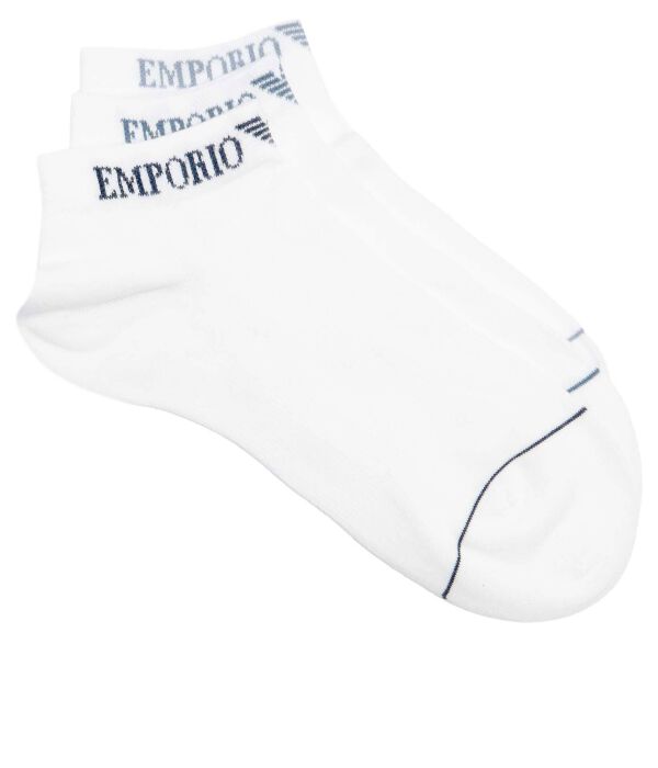 

Носки/Следки 3 шт. Emporio Armani, белый