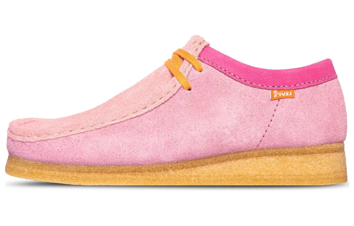 

Винтажная одежда Originals Wallabee Levi's Pink Clarks