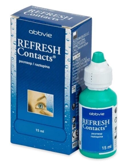 

Рефреш, капли глазные, 15 мл, многодозовая упаковка Refresh