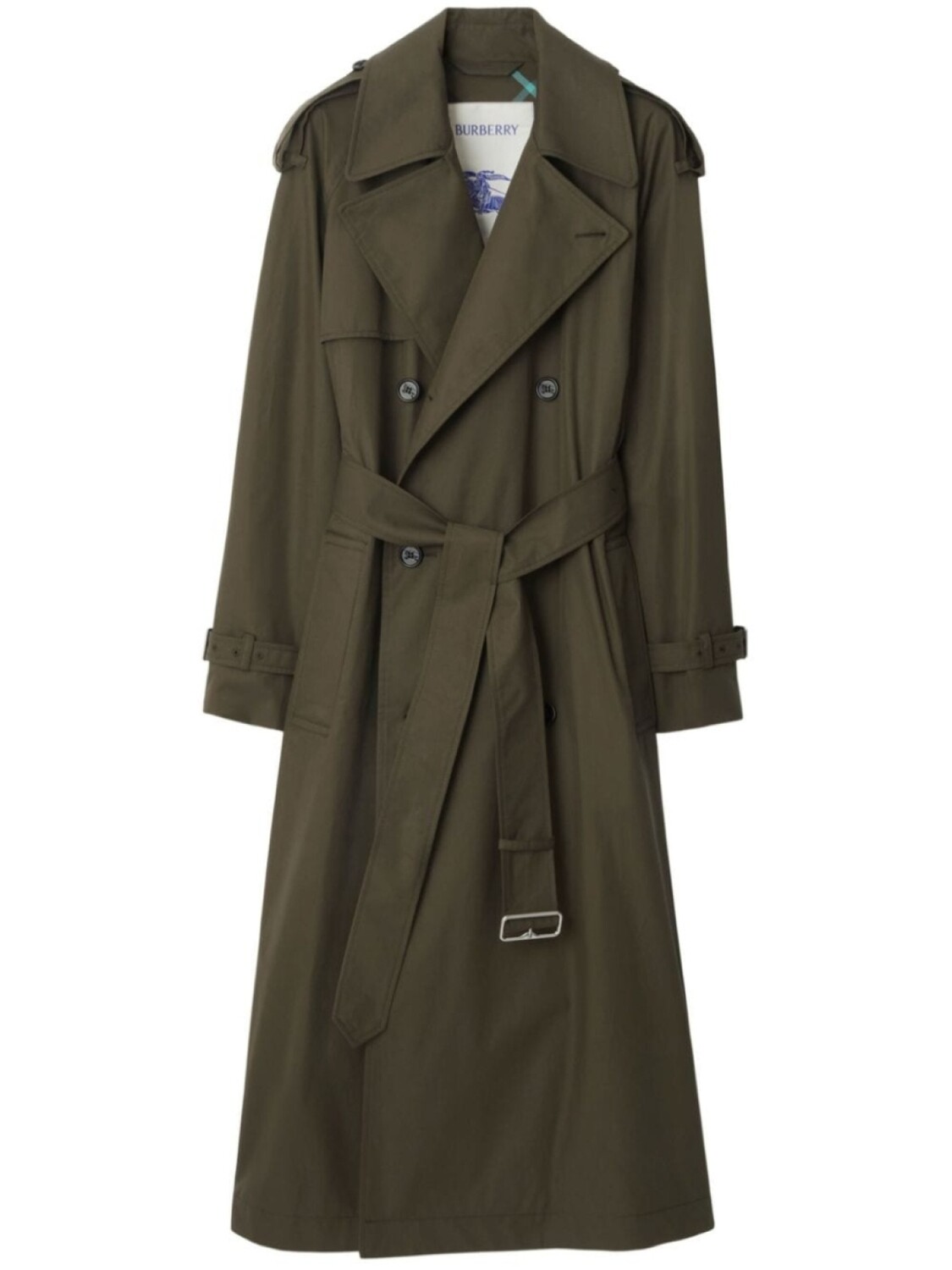 

Двубортный тренч Castleford Burberry, коричневый
