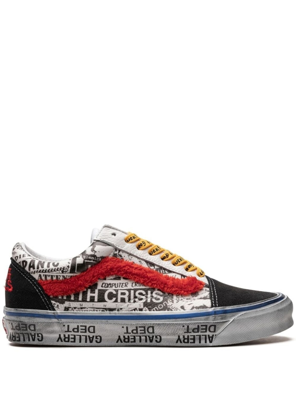 

Vans кеды OG Old Skool LX Good Luck из коллаборации с Gallery Dept., красный