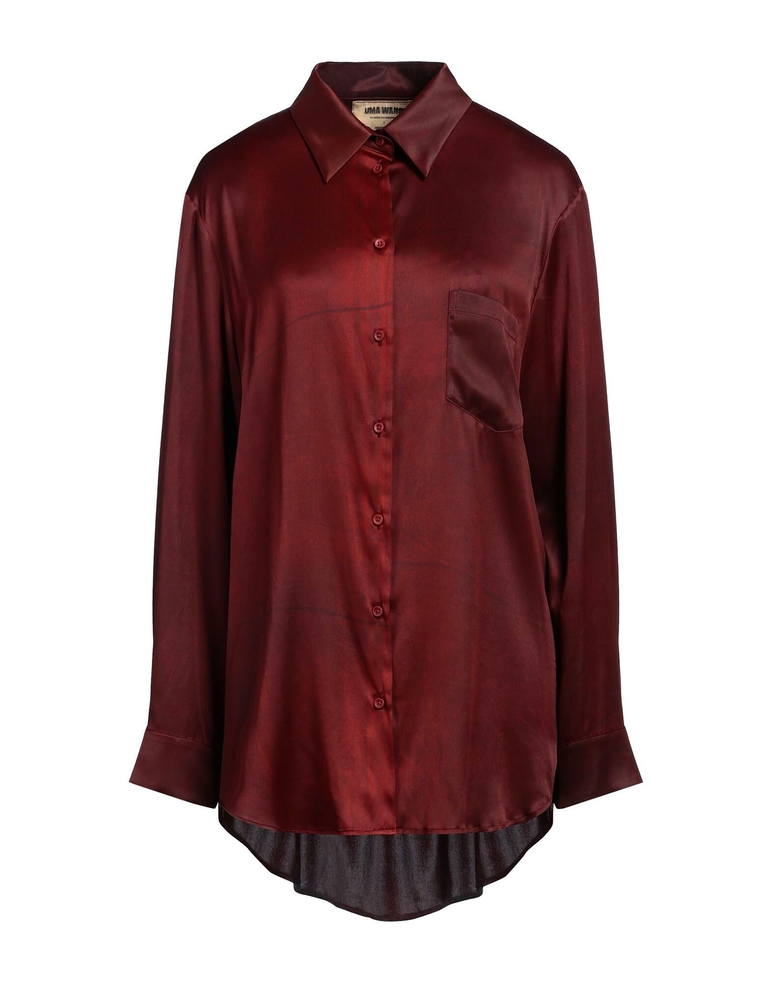 

Рубашка Uma Wang, шоколадный