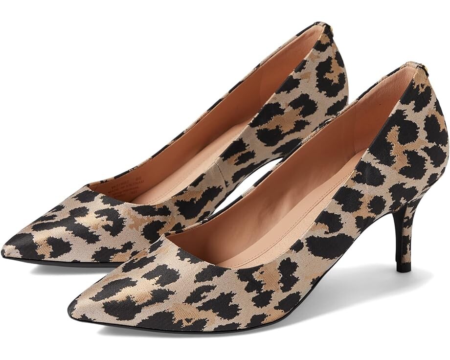 

Туфли Cole Haan The Go-To Park Pump 65 mm, цвет Leopard Jacquard