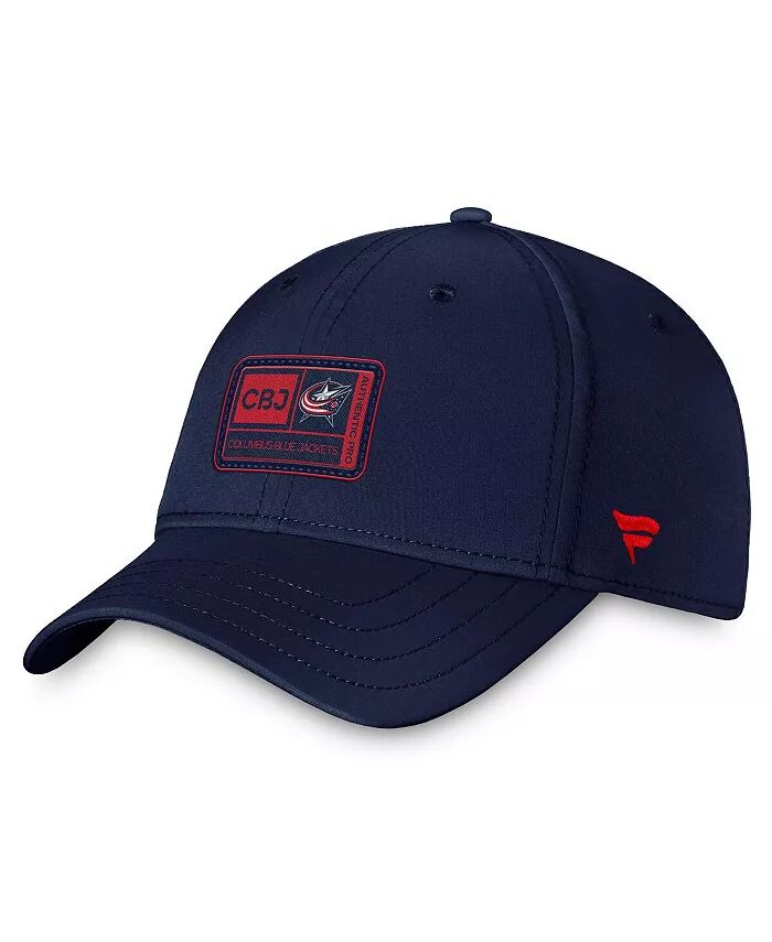 

Мужские темно-синие бейсболки Columbus Blue Authentic Pro Training Camp Flex Hat Fanatics, синий