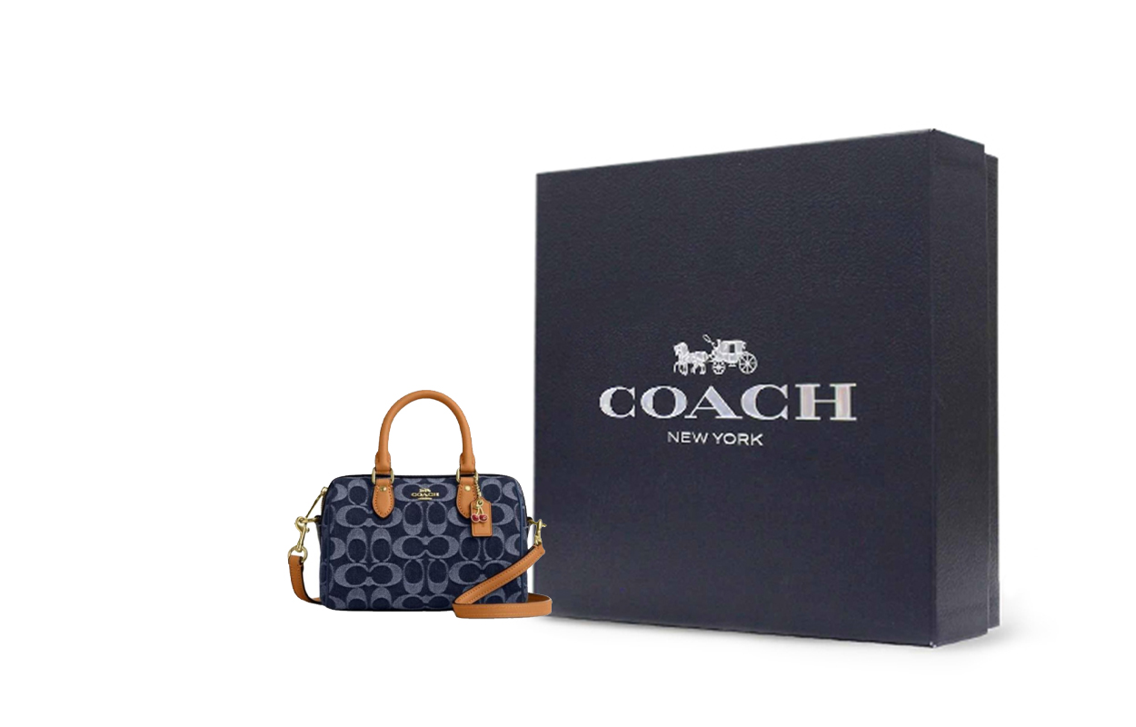 

COACH Рюкзак из джисовой ткани мини женский через плечо