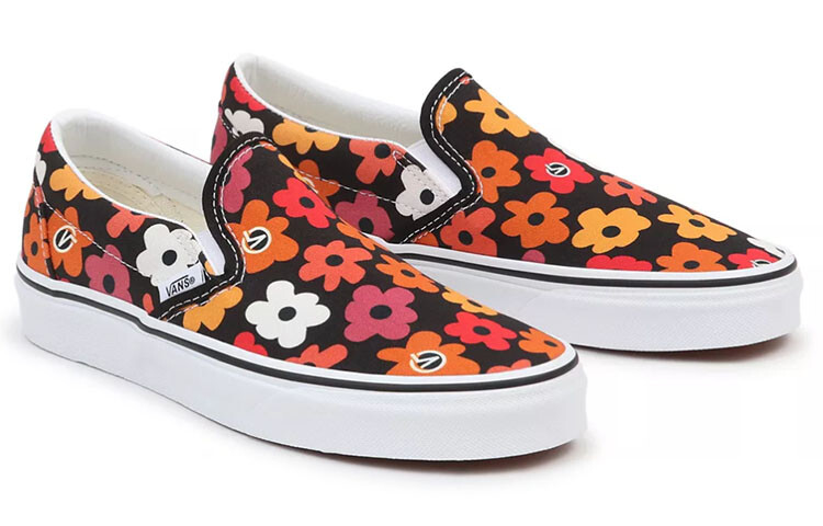 Классические туфли-лодочки с цветочным принтом Vans — фото 2