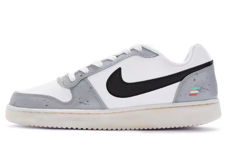 

Кроссовки Nike EBERNON Skateboard Shoes Men Low-Top White Black Gray