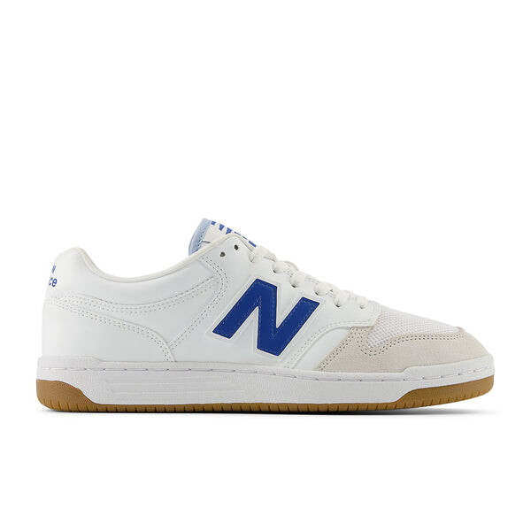 Кроссовки спортивные New Balance 480, белый/светло-серый — фото 2