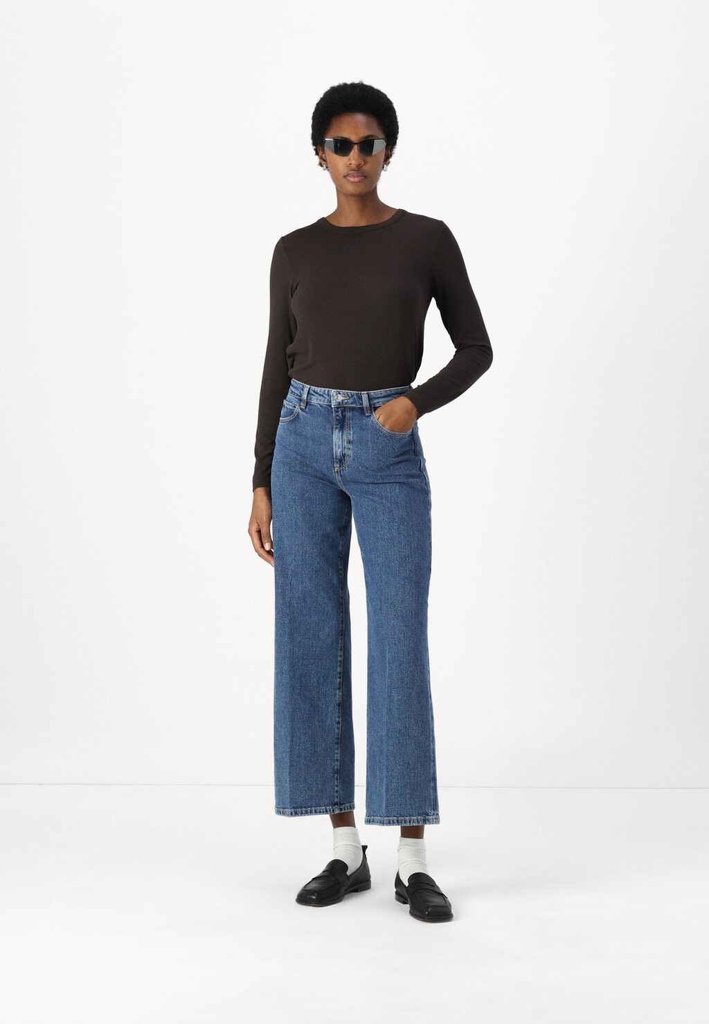 

Джинсы свободного кроя WIDE LEG Guess, синий