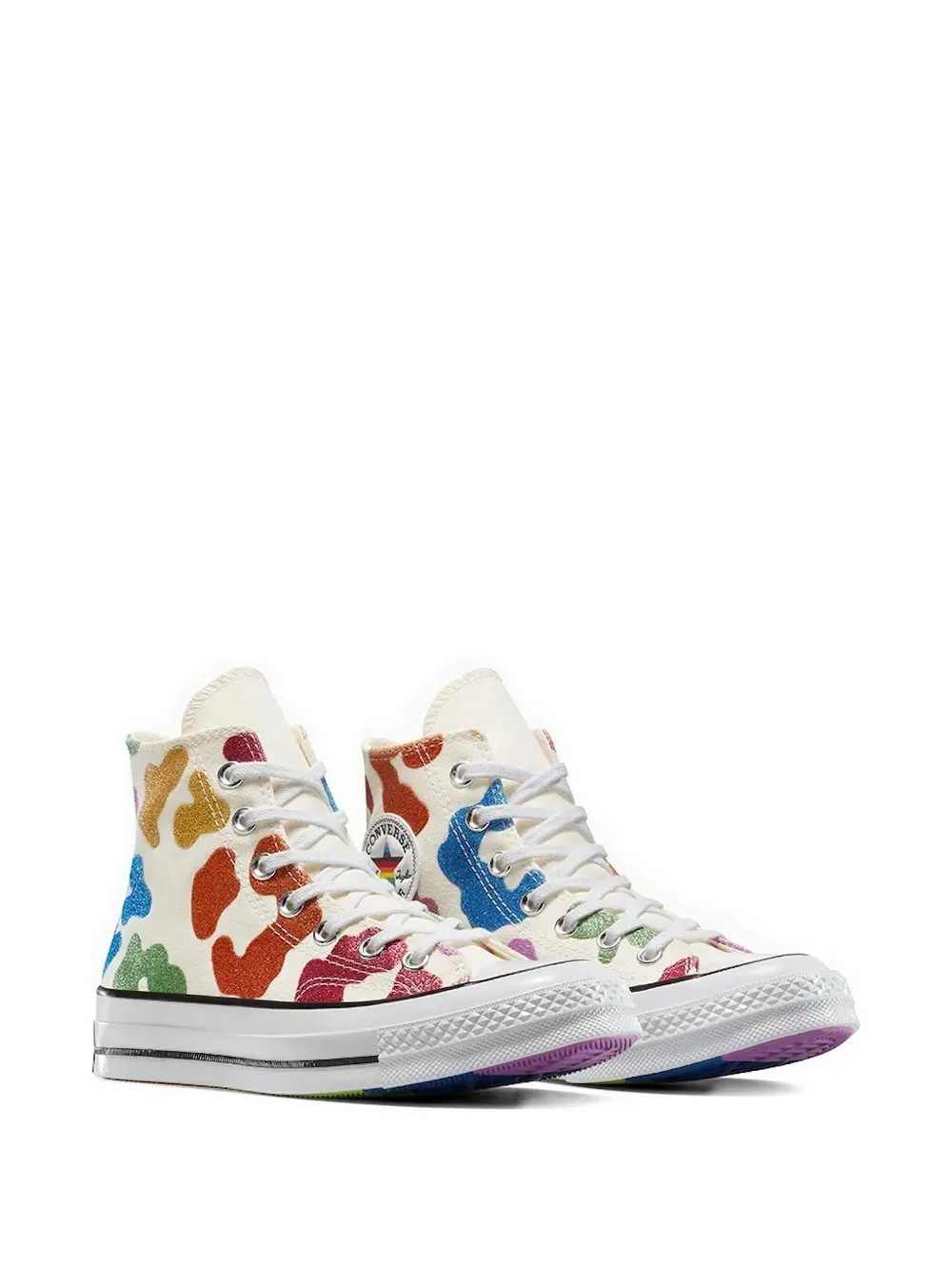 

Кроссовки Chuck 70 с блестками Converse, белый