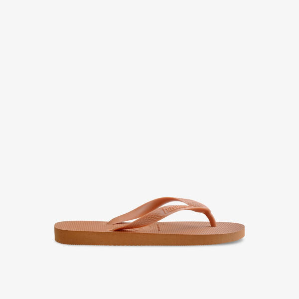 

Резиновые шлепанцы с тисненым логотипом Havaianas, оранжевый