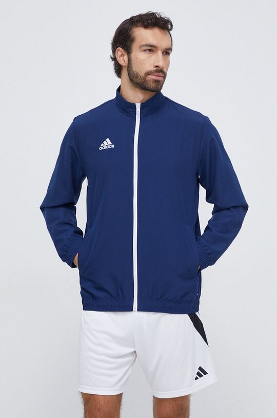 

Трекинговая футболка Entrada 22 Presentation adidas Performance, темно-синий