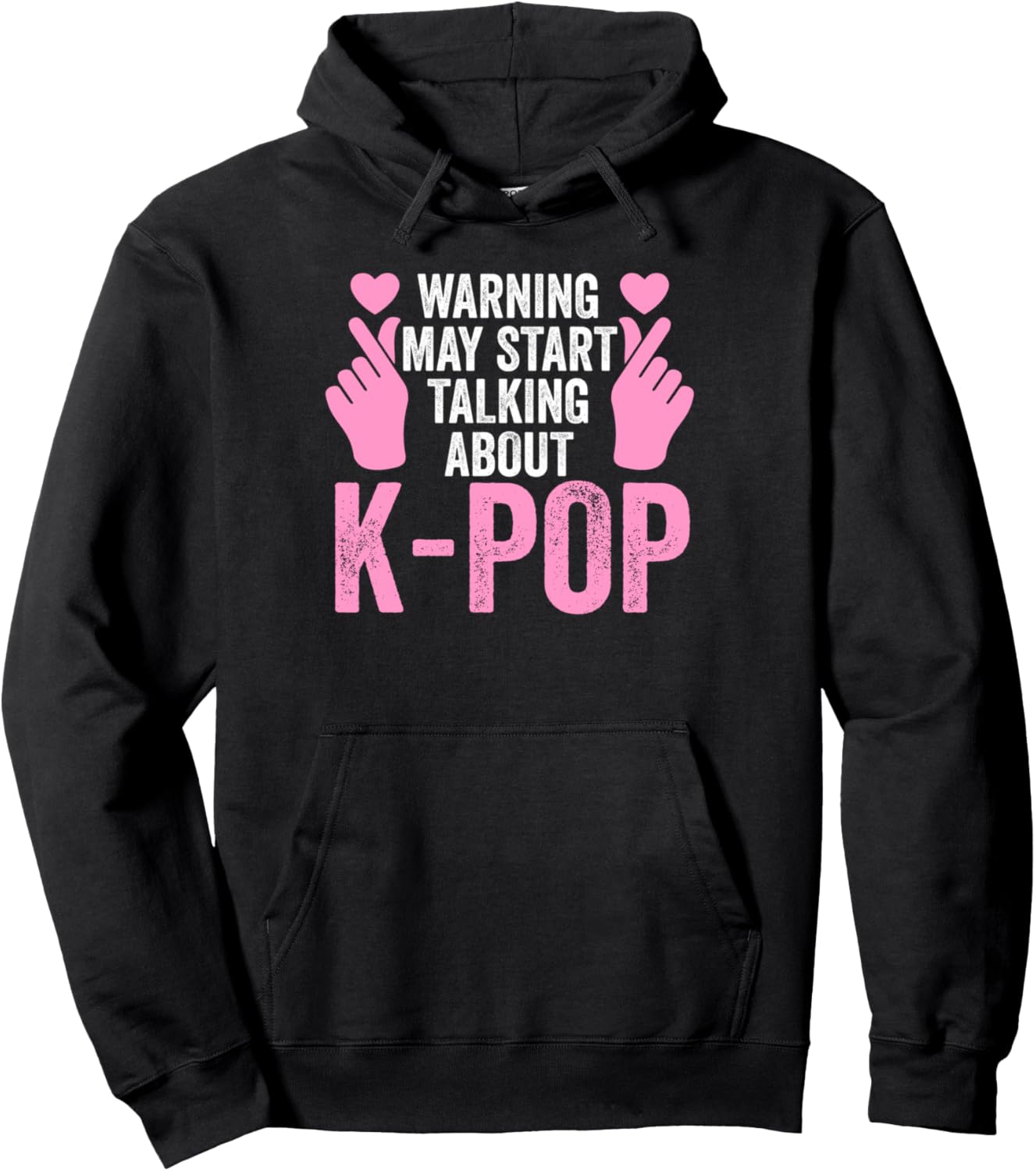 

Толстовка в стиле K-pop Korea K-Pop Merch & K-Pop Merchandise Gifts, черный