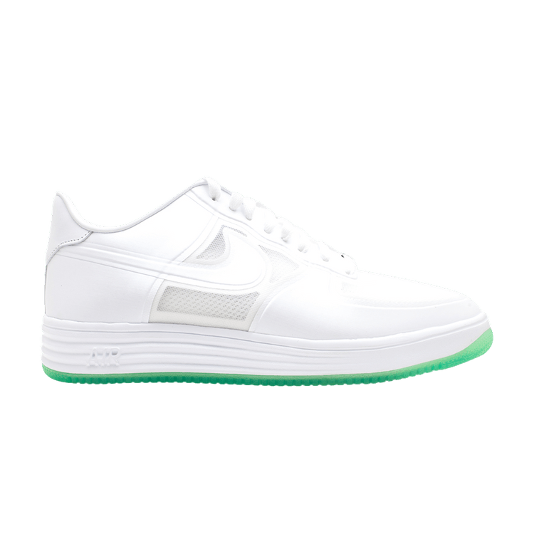 

Кроссовки Nike Lunar Force 1 Fuse Qs 'Easter Green Sole', белый