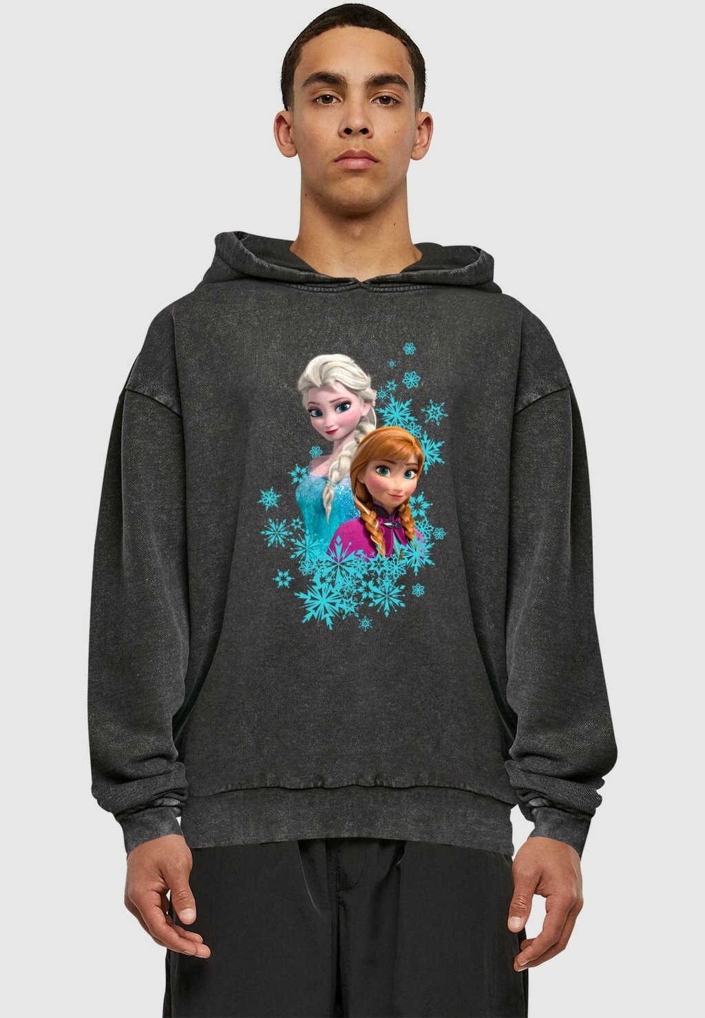 

Толстовка с капюшоном FROZEN ELSA AND ANNA SISTERS ABSOLUTE CULT, черный