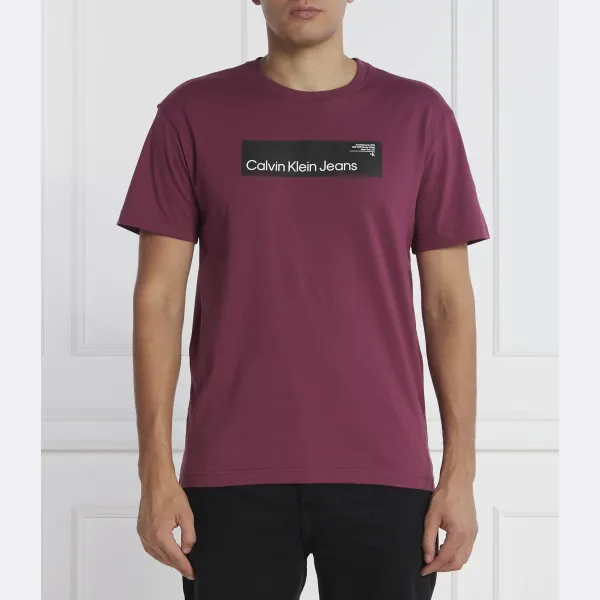 

Футболка стандартного кроя Hyper Real Box Calvin Klein, фиолетовый