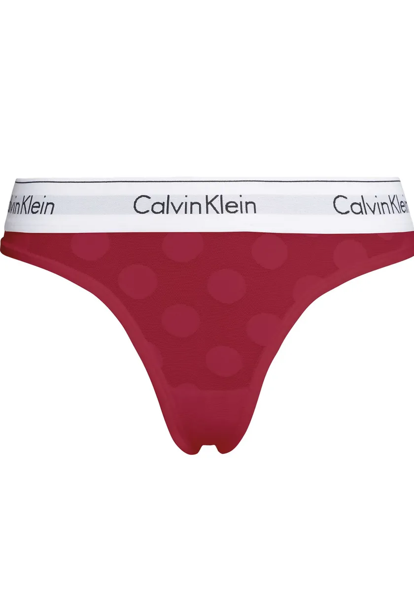 

Calvin Klein Underwear Трусики "THONG" с эластичным поясом, цвет Rouge