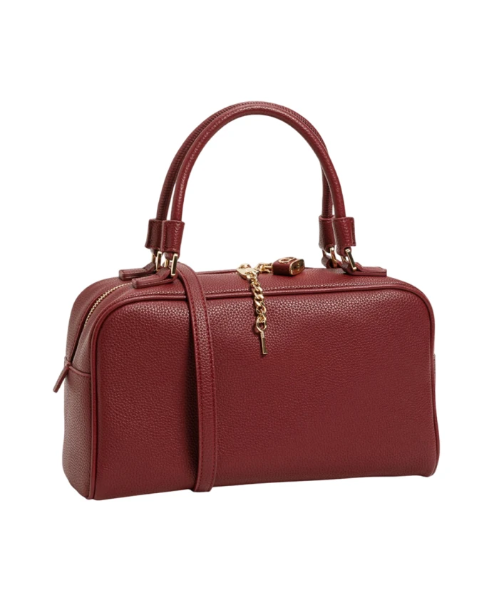 

Сумка-Портфель из искусственной кожи бордового цвета Twinset, красный