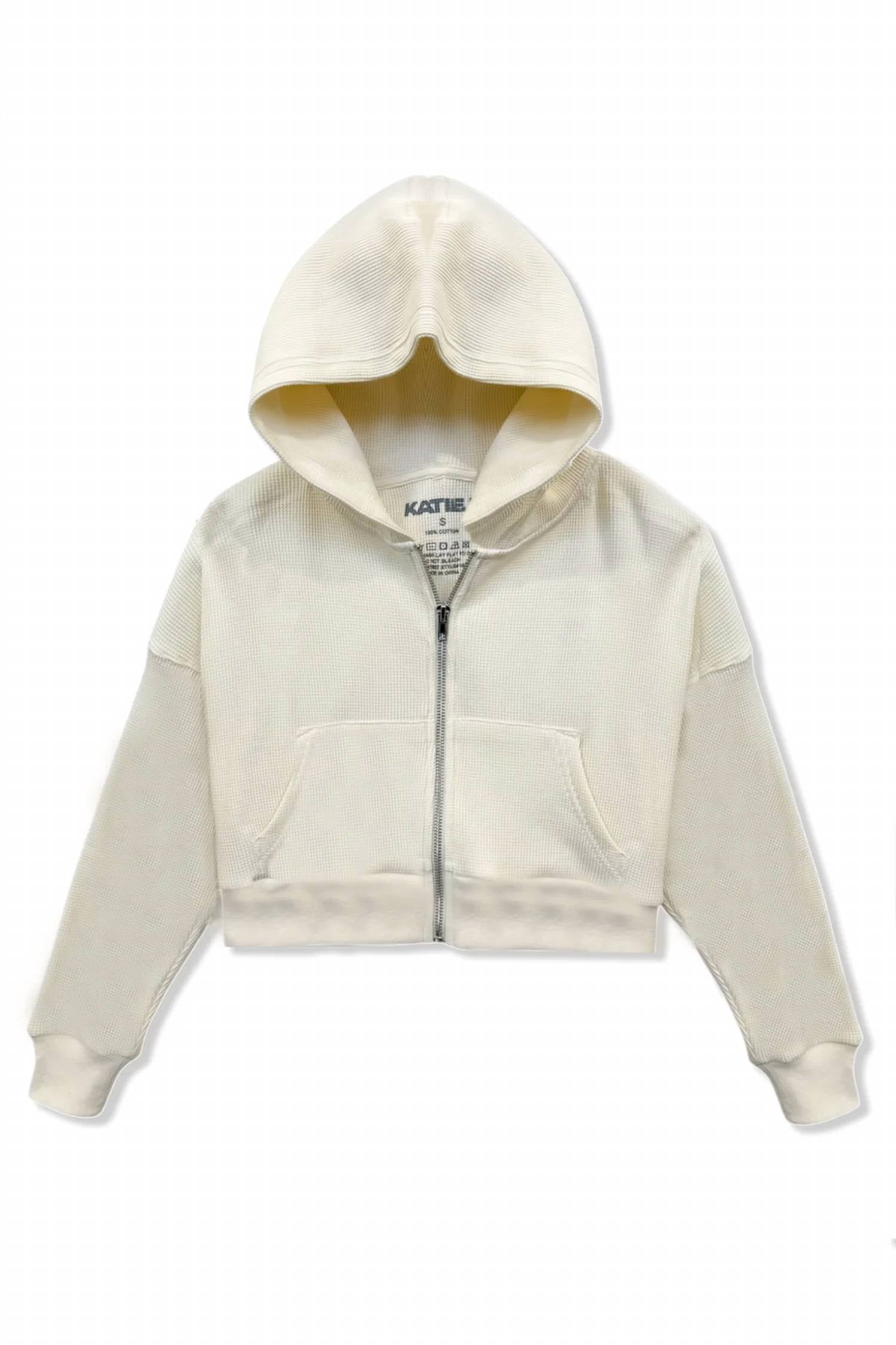 

Детская толстовка Brynn цвета слоновой кости KatieJnyc