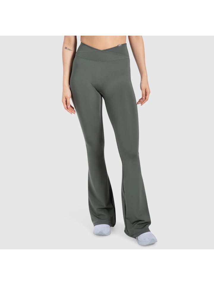 

SMILODOX Леггинсы-клеш «Леонора» зеленого цвета