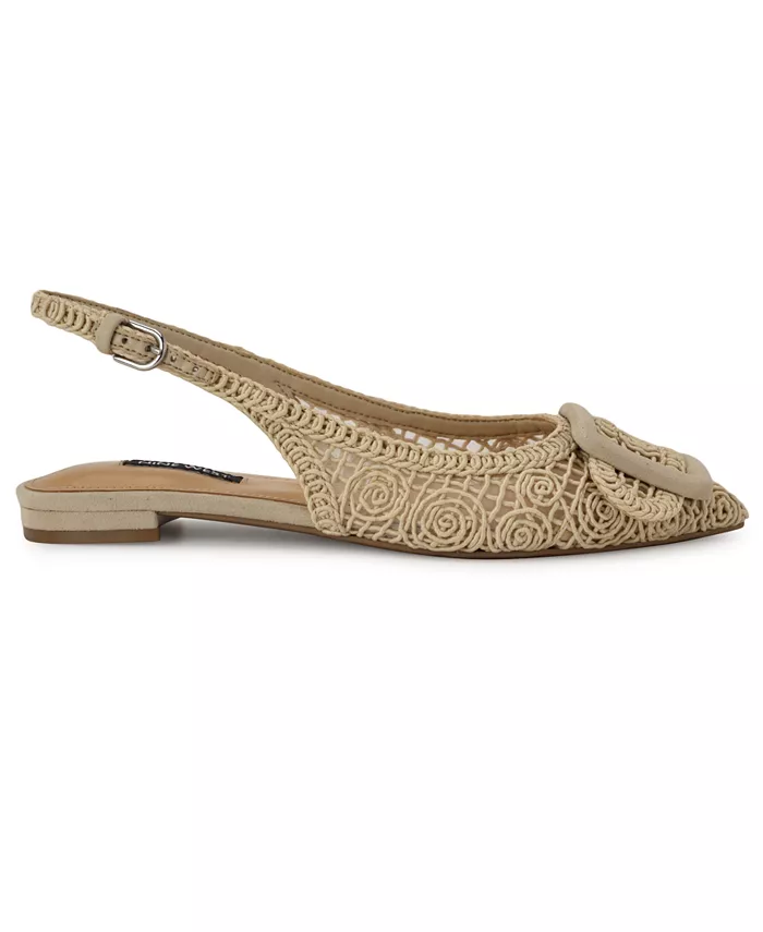 Женские мюли Jasser Slip On Nine West, загар/бежевый — фото 2