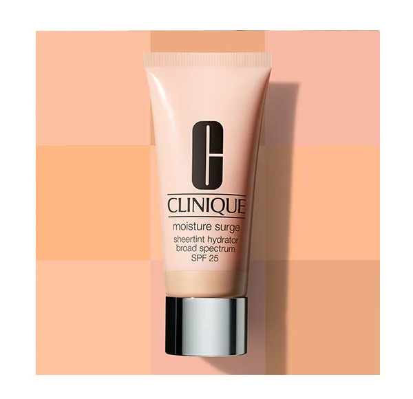 Тональный увлажняющий крем для лица Moisture Surge Sheertint Hydrator Spf25 Clinique, цвет light — фото 2