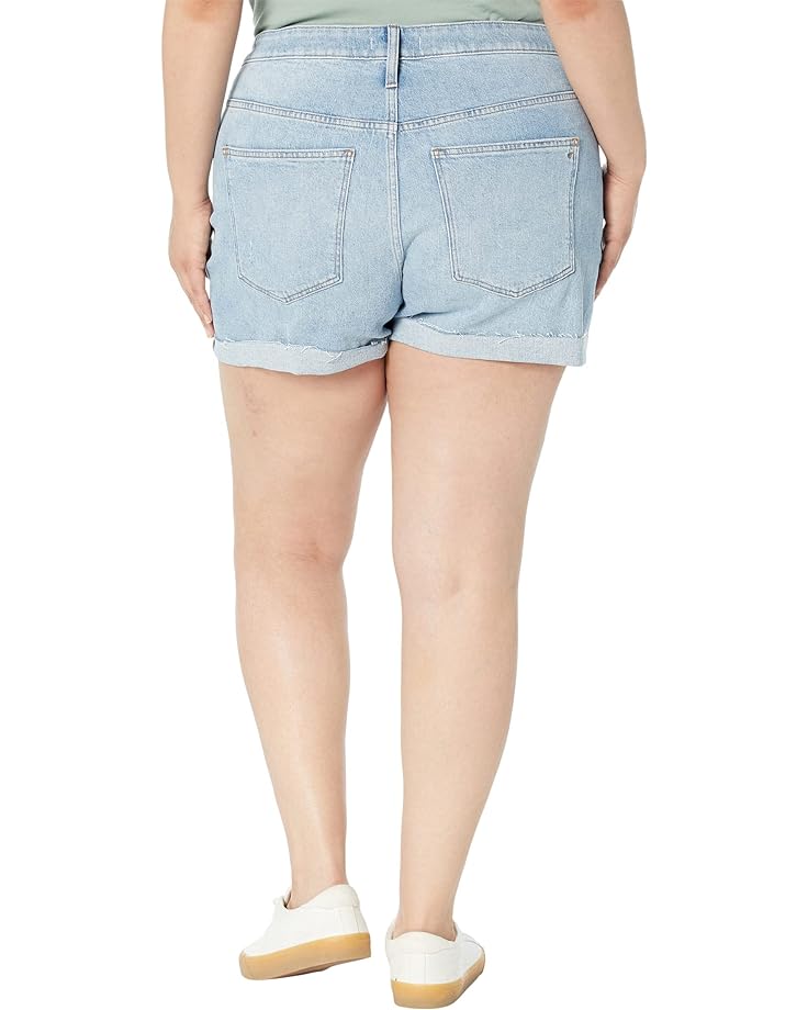 

Шорты Madewell Plus High-Rise Denim Shorts in Astell Wash: Ripped Edition, цвет Astell Wash