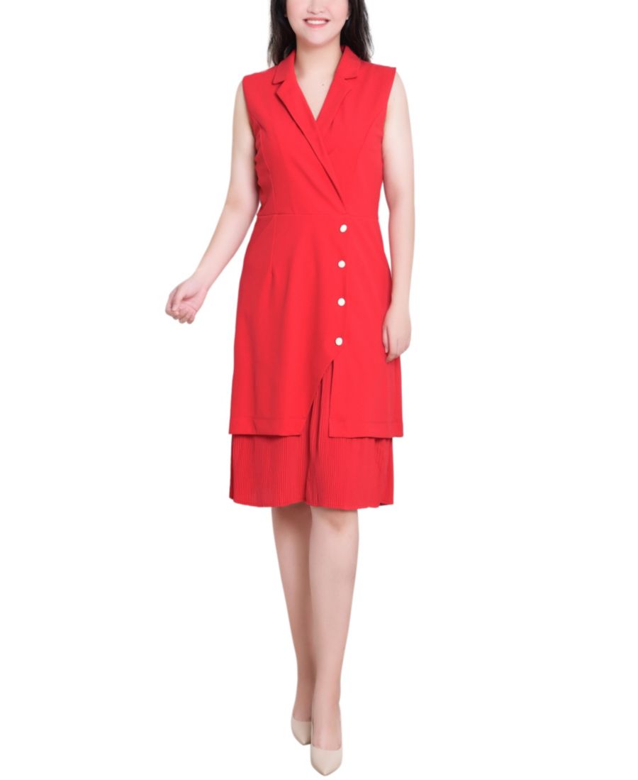 

Женское платье без рукавов NY Collection, Fire Red