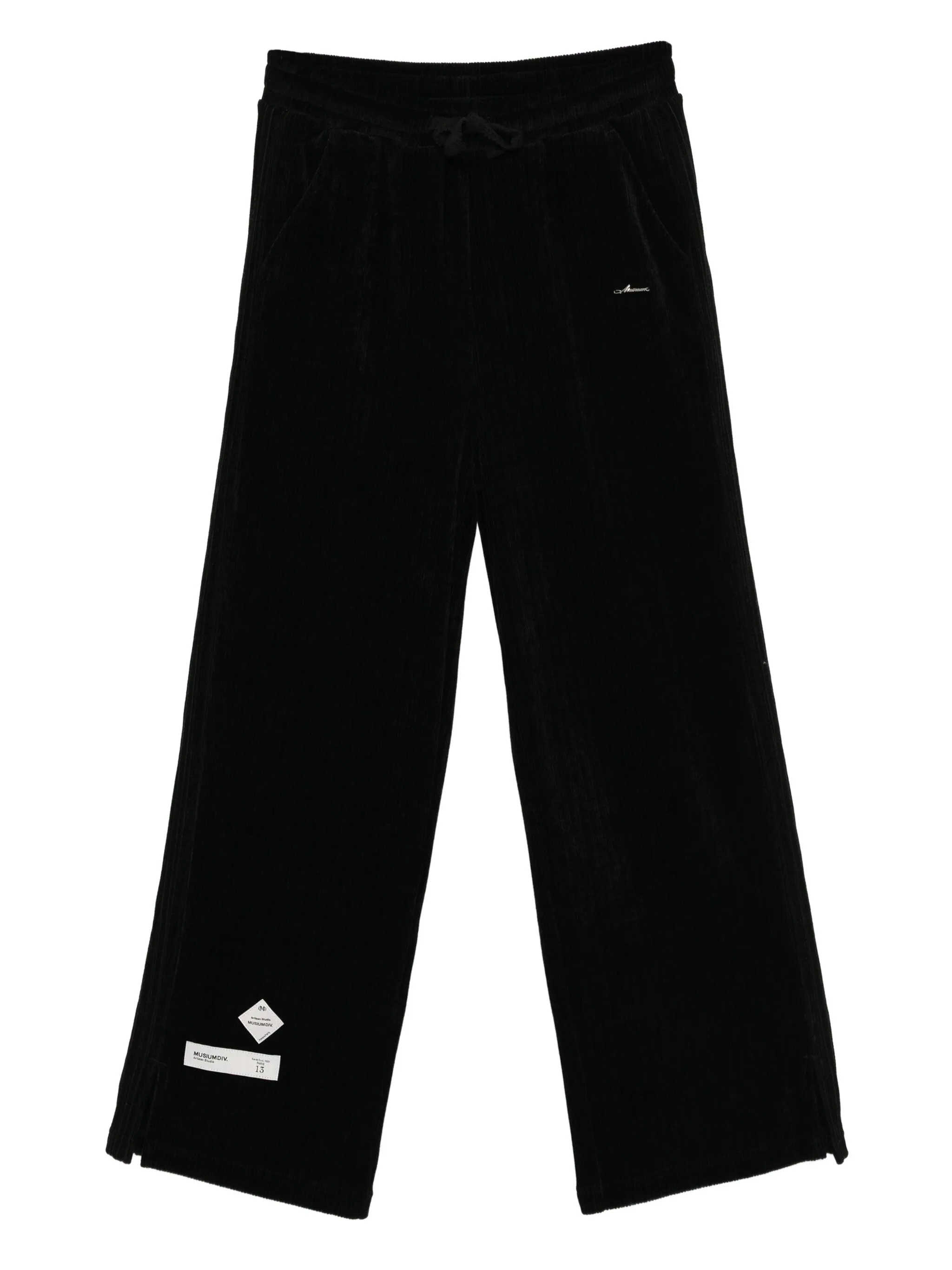 

Вельветовые брюки с логотипом Musium Div., черный